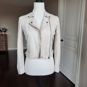 Armani Exchange White Light Short Jacket Size XS